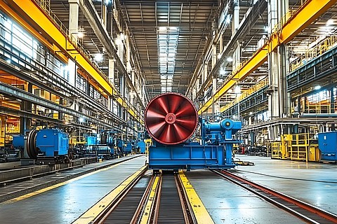 工廠地面元素背景大全 鋼結(jié)構(gòu)制造場(chǎng)景素材下載指南